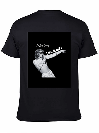 Taylor Swag Take it off Black T-Shirt