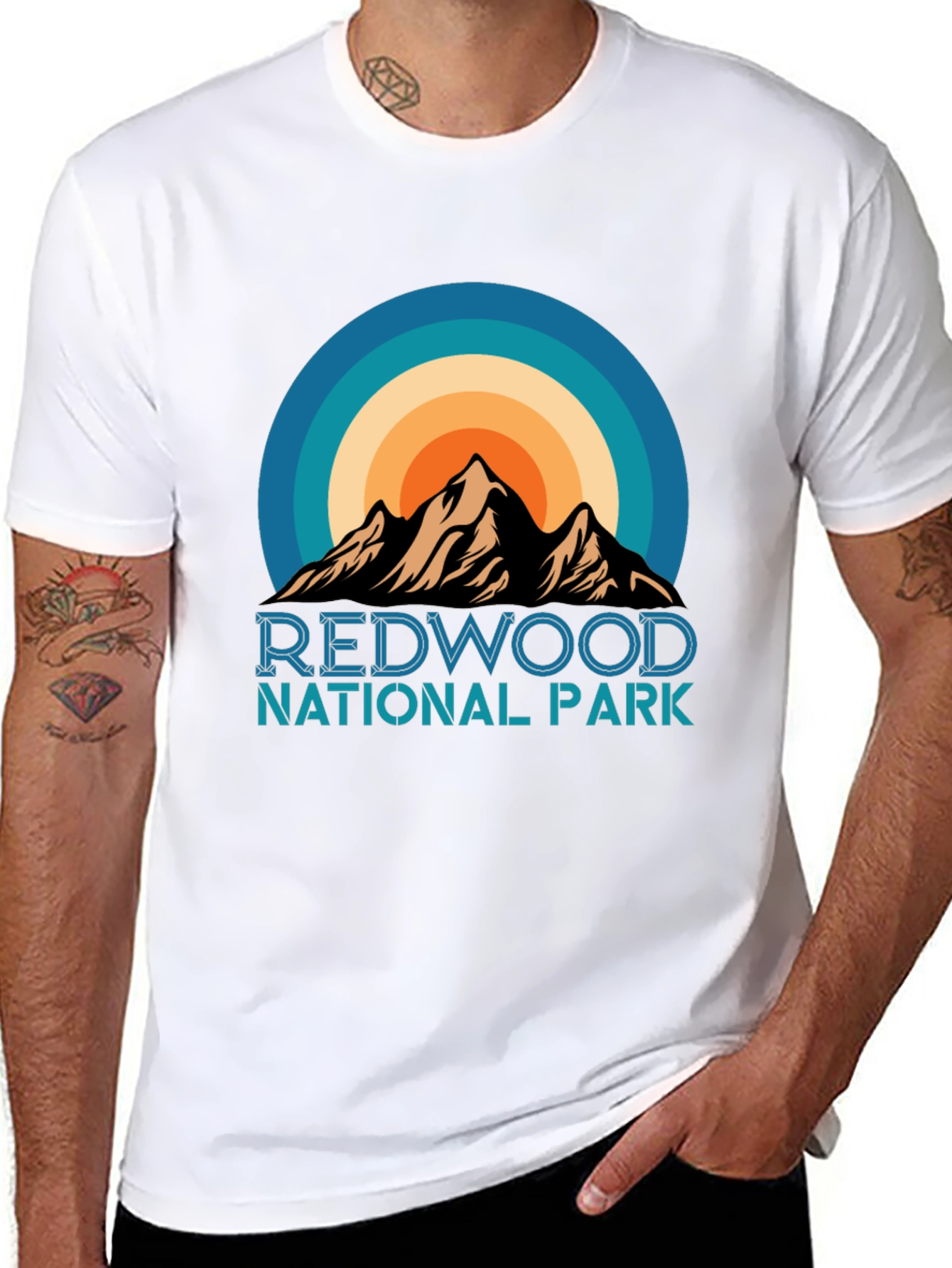 Redwood National Park Graphic T-Shirt