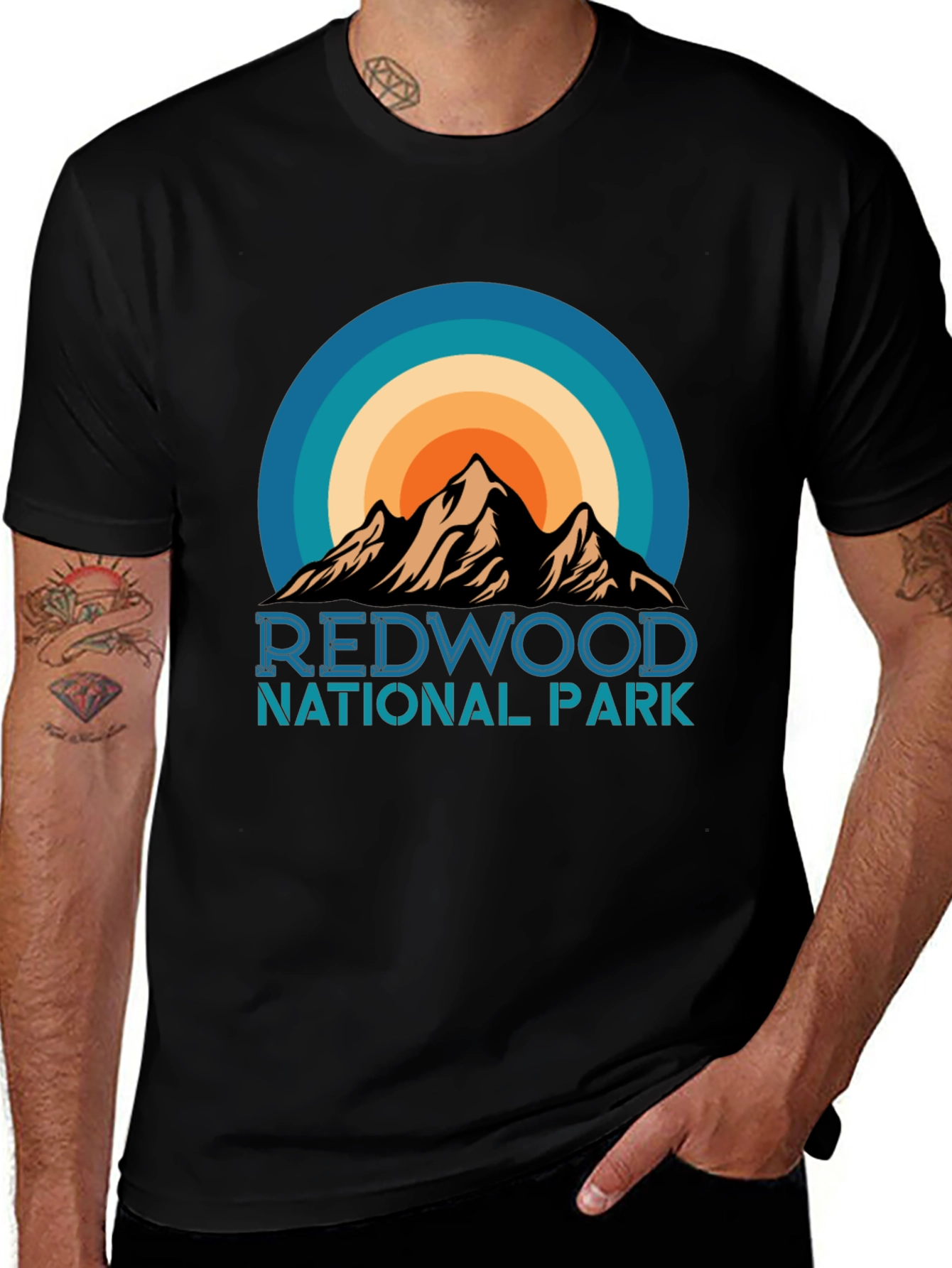 Redwood National Park Graphic T-Shirt