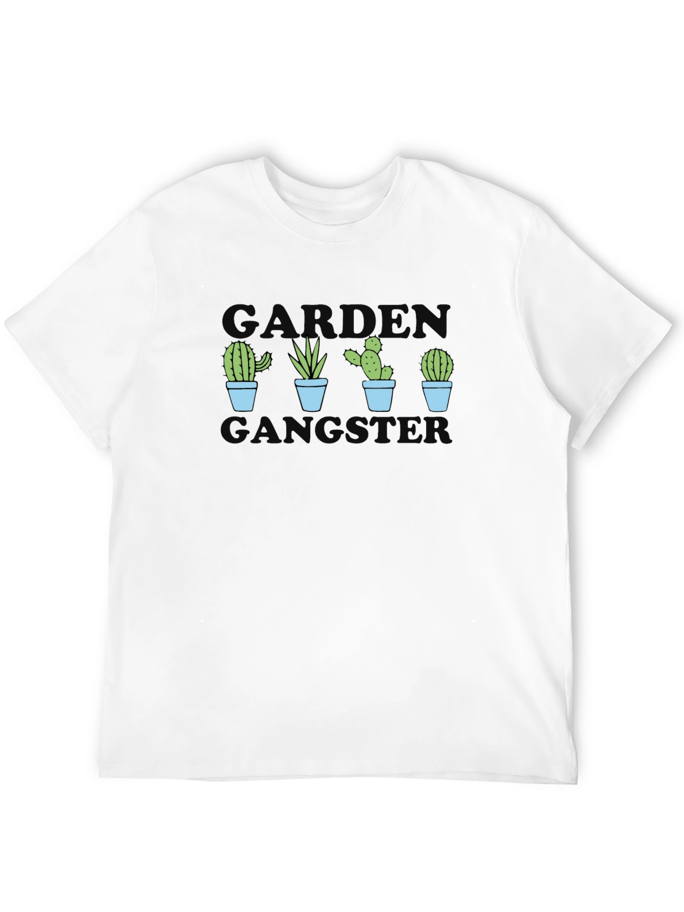 Garden Gangster Cactus Graphic T-Shirt