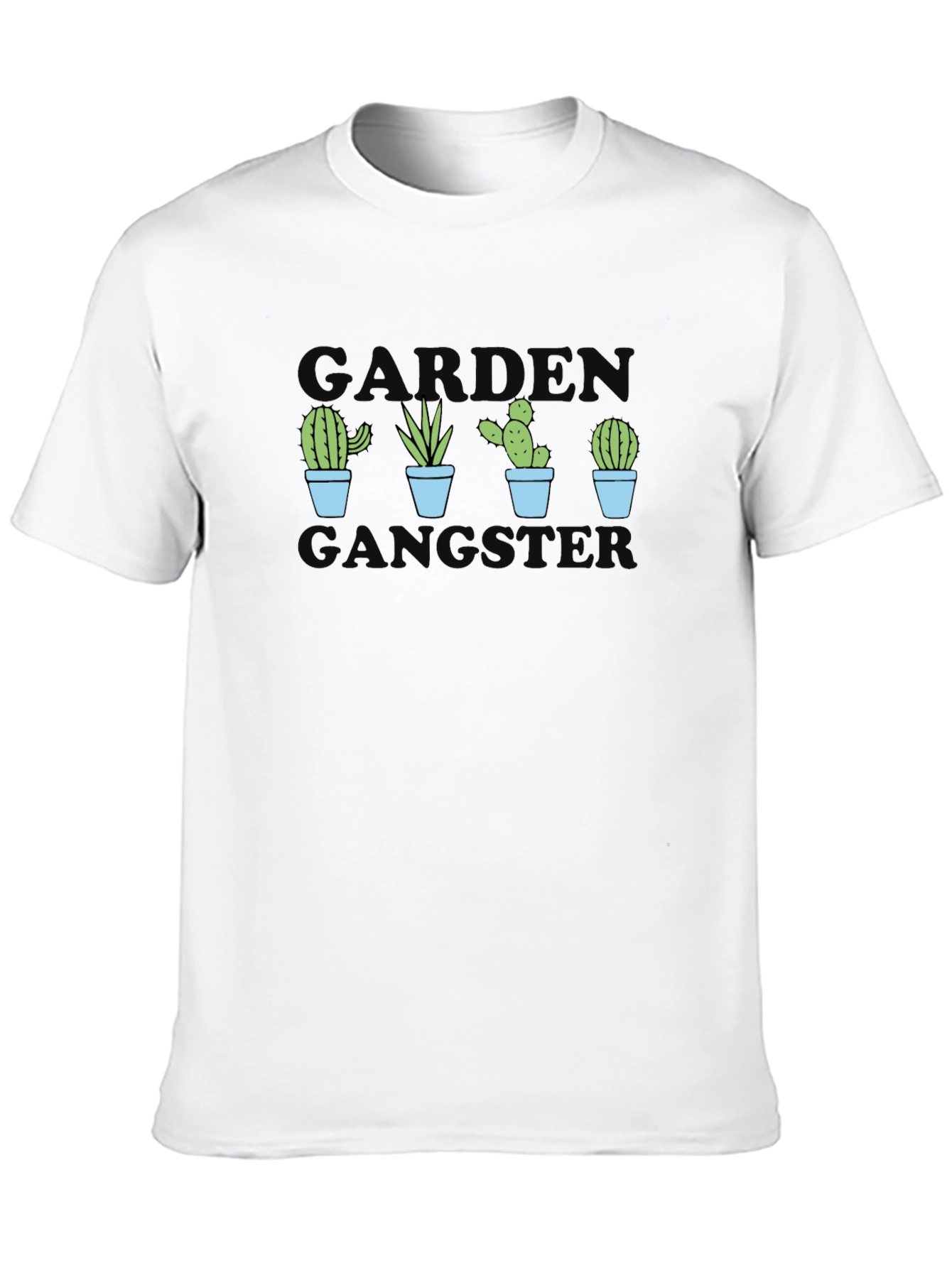 Garden Gangster Cactus Graphic T-Shirt