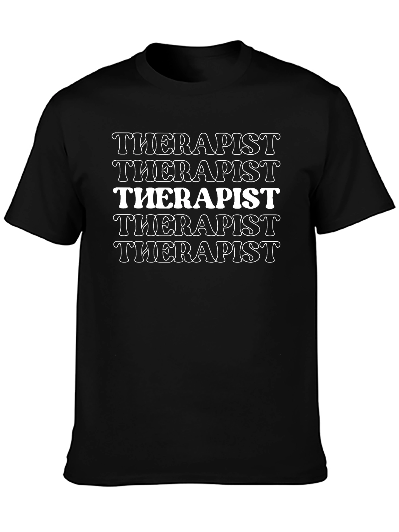 Therapist T-Shirt - Stylish Mental Health Tee