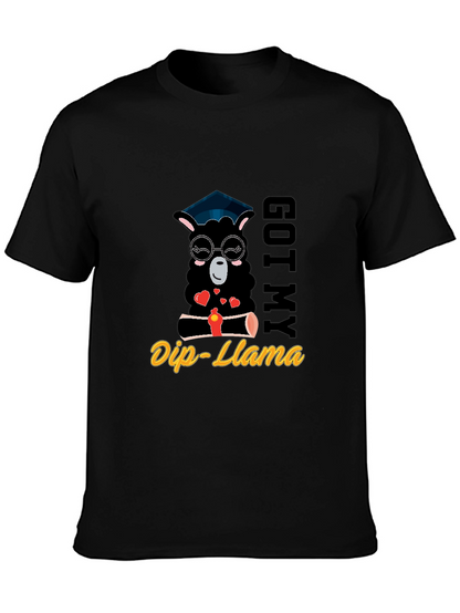 Got My Dip-Llama Graduation T-Shirt