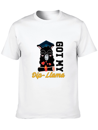 Got My Dip-Llama Graduation T-Shirt
