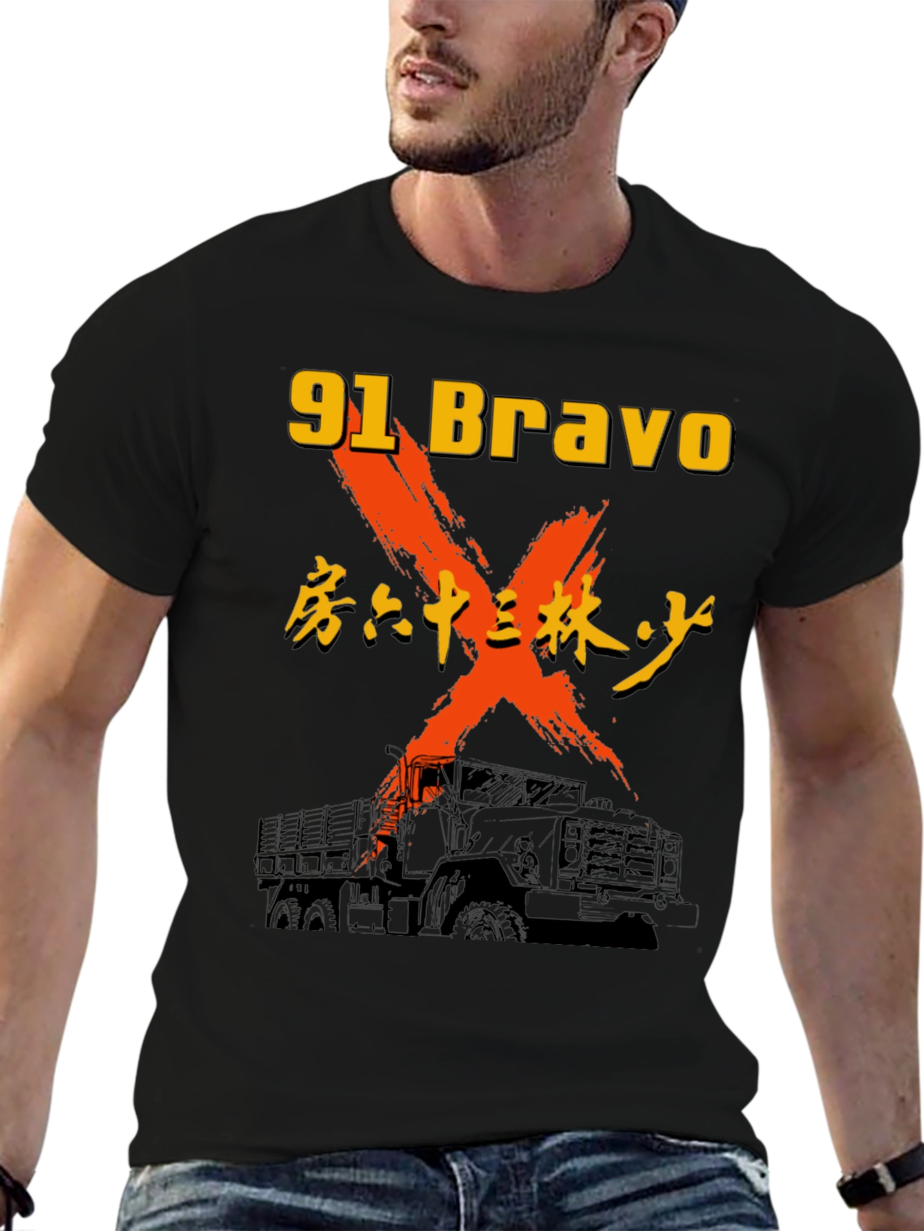 91 Bravo Truck Graphic Tee