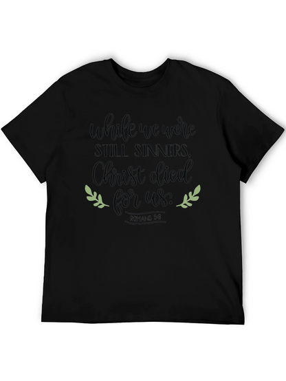 While We Were Still Sinners Christian Tee