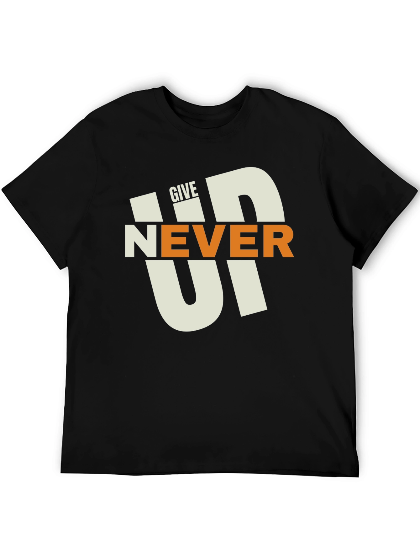 Never Give Up T-Shirt - Motivational Graphic Tee