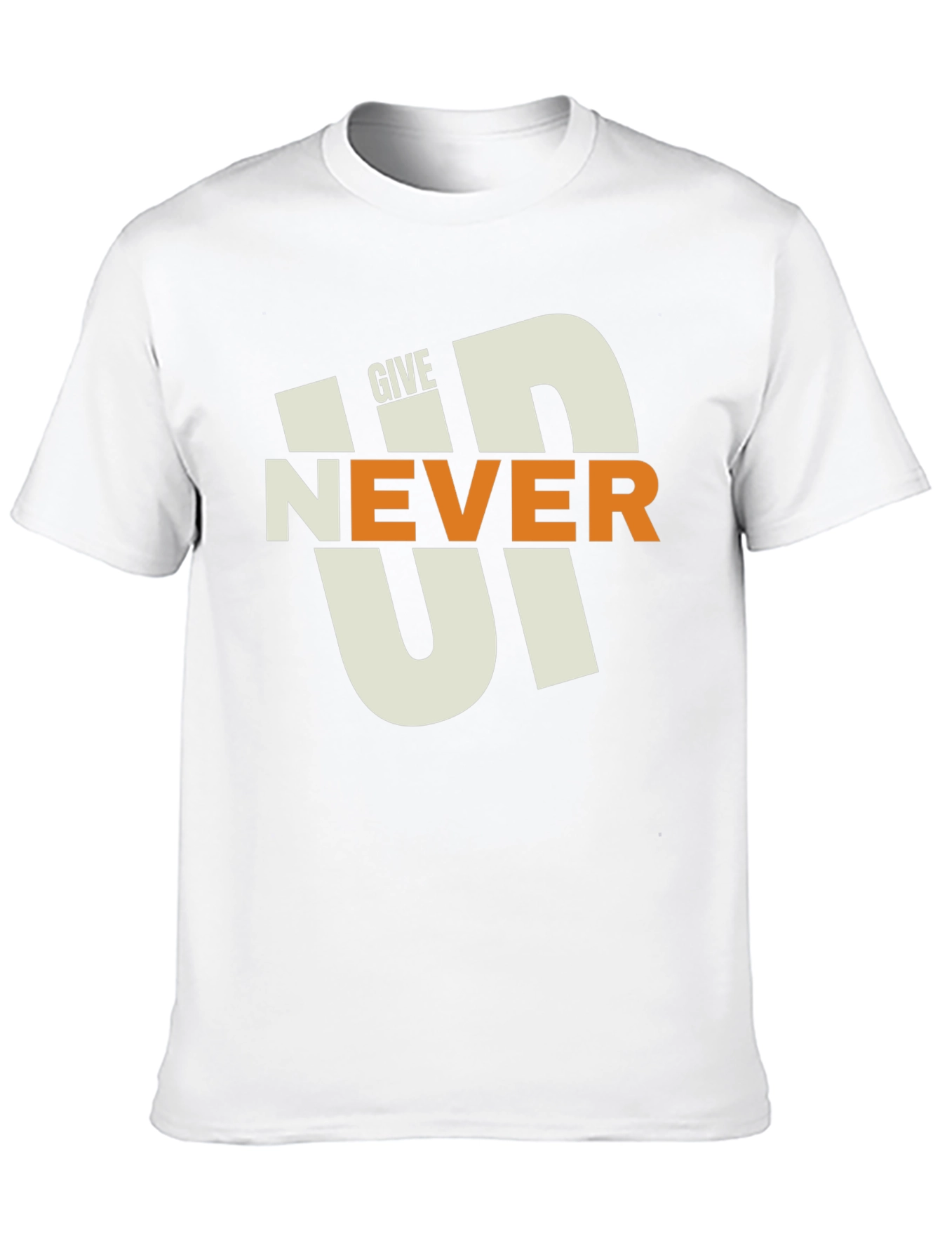 Never Give Up T-Shirt - Motivational Graphic Tee
