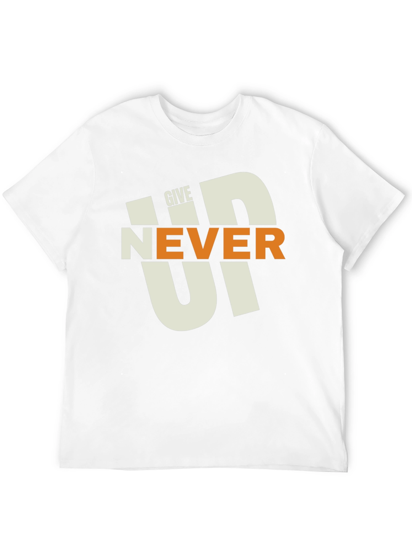 Never Give Up T-Shirt - Motivational Graphic Tee