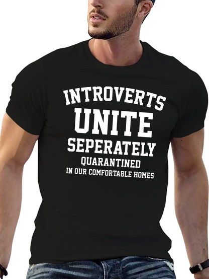 Introverts Unite Separately T-Shirt