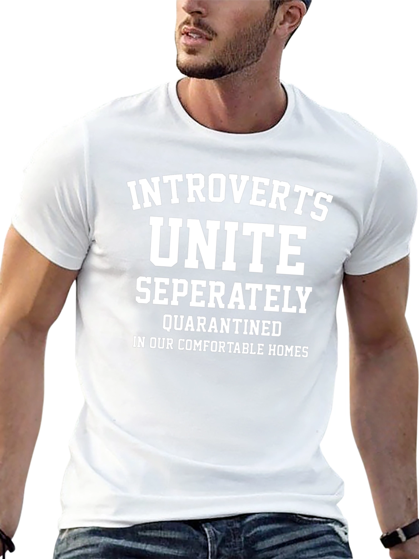 Introverts Unite Separately T-Shirt
