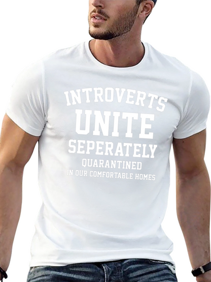 Introverts Unite Separately T-Shirt