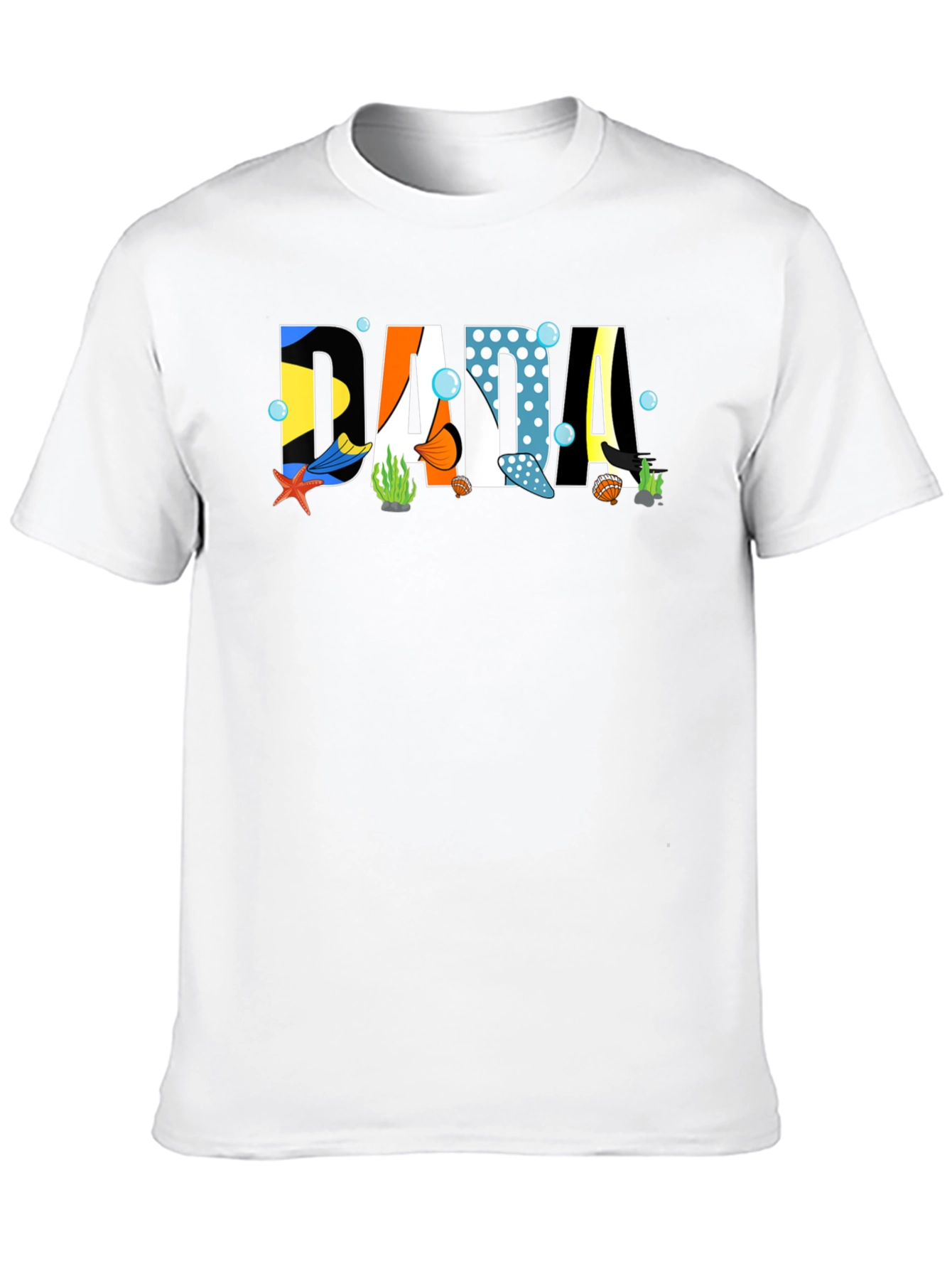 DADA Ocean Graphic Tee - Mens Black T-Shirt