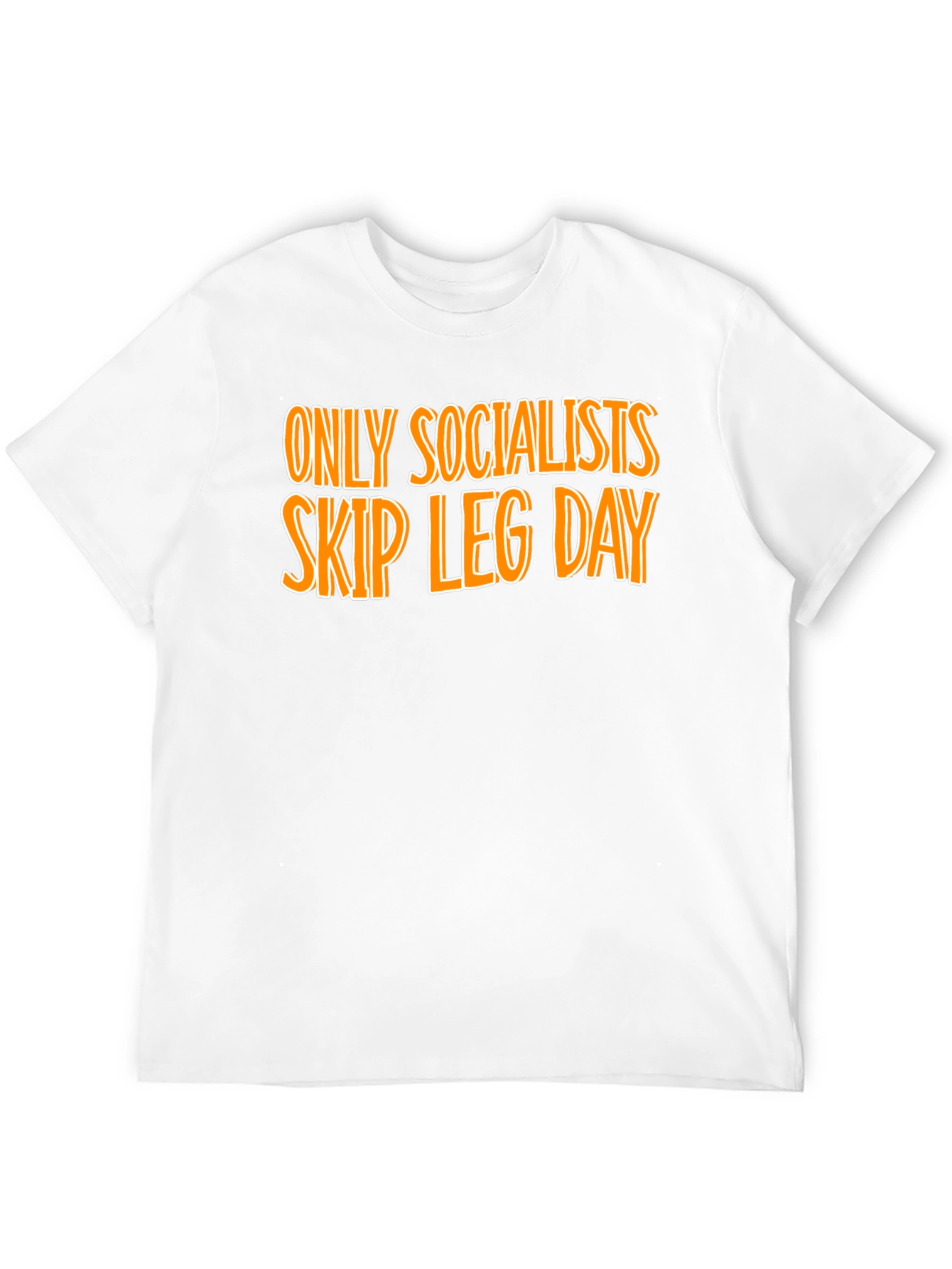 Socialists Skip Leg Day Graphic Tee