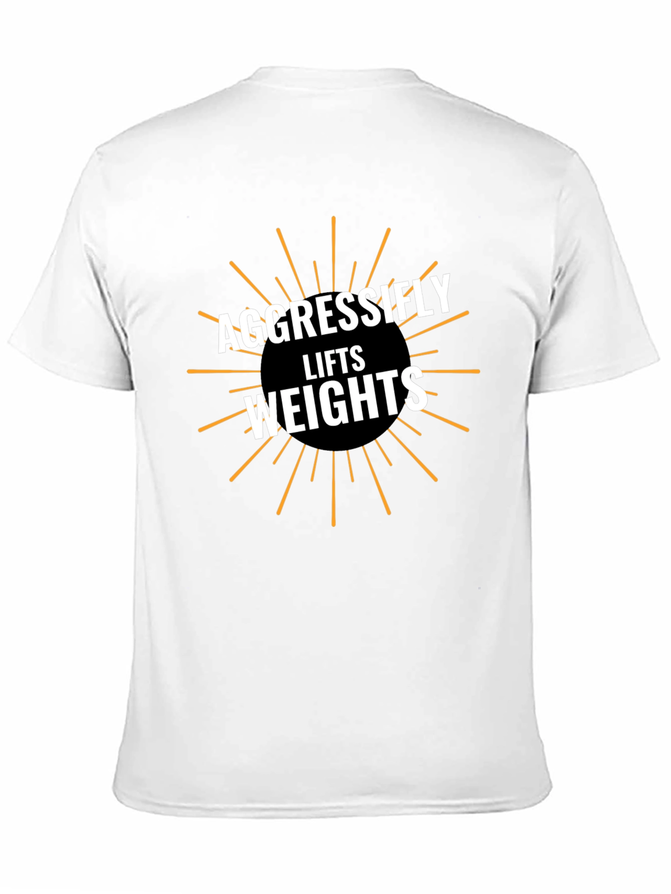 Aggressifly Lifts Weights Graphic Tee - Black
