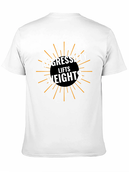 Aggressifly Lifts Weights Graphic Tee - Black