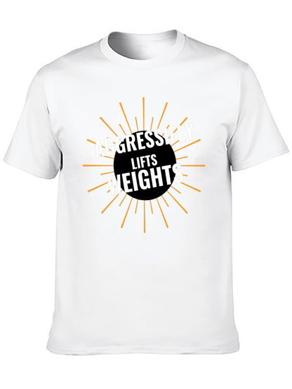 Aggressifly Lifts Weights Graphic Tee - Black