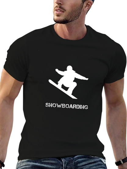 Snowboarding Graphic T-Shirt
