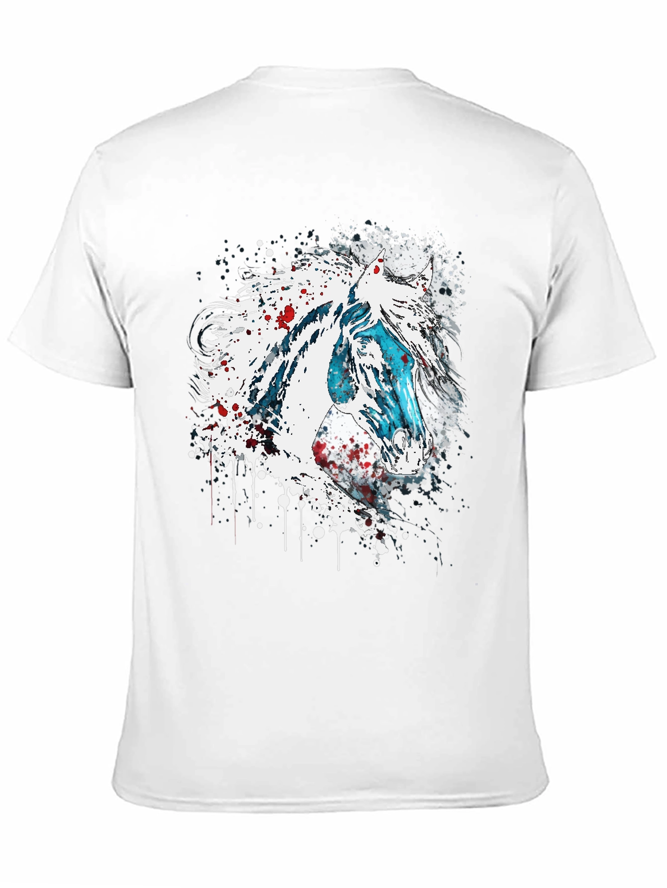 Horse Graphic T-Shirt - Unique Animal Print