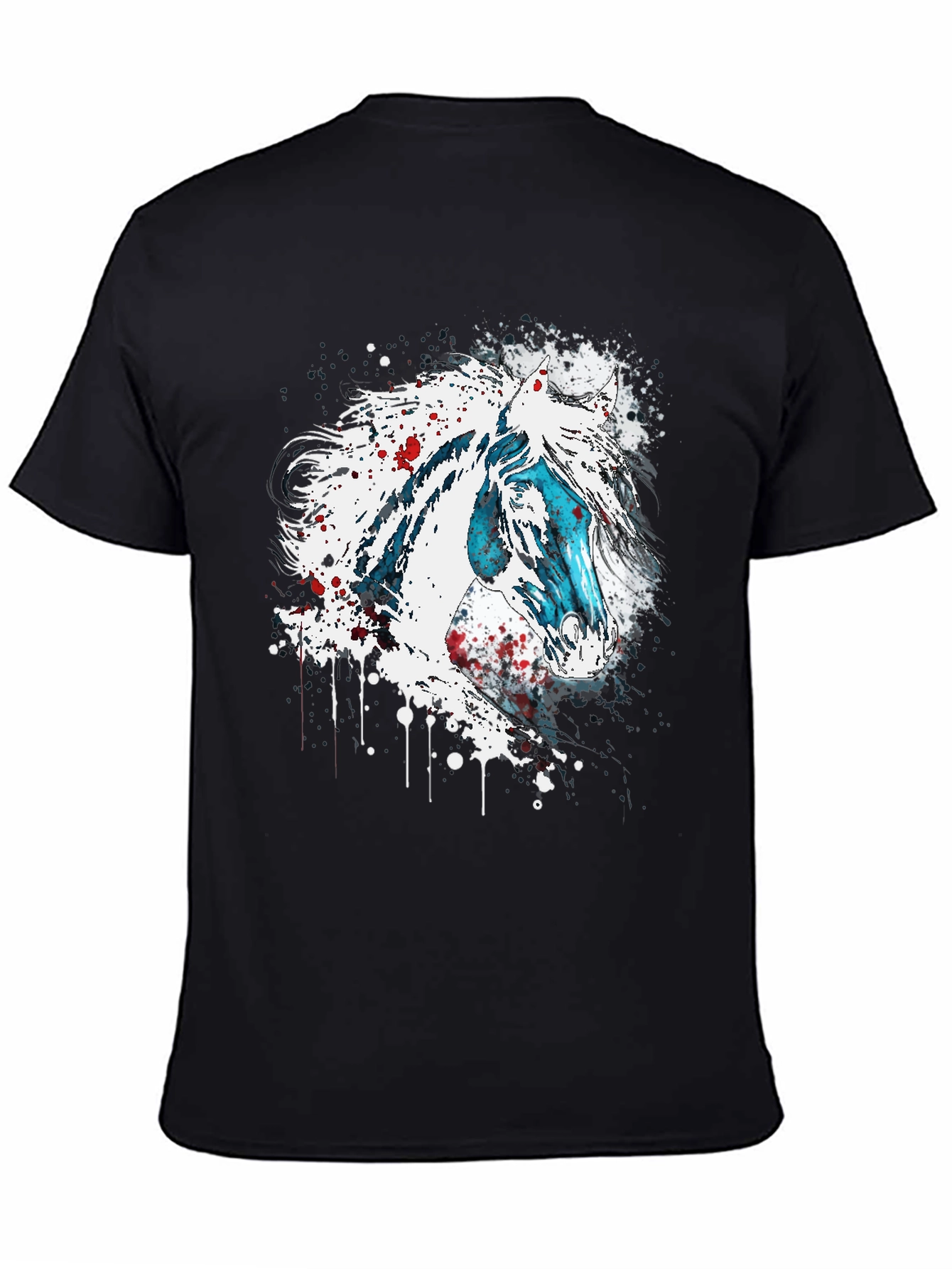 Horse Graphic T-Shirt - Unique Animal Print