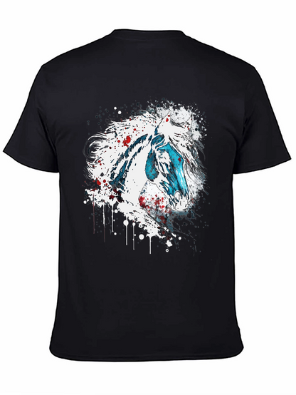 Horse Graphic T-Shirt - Unique Animal Print
