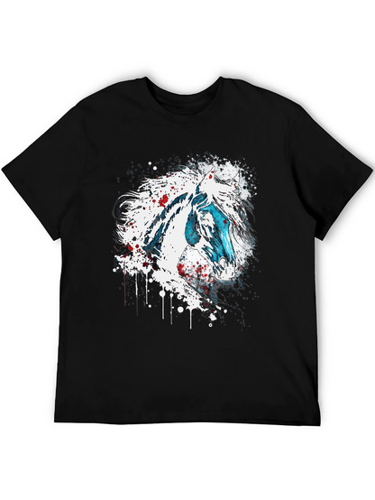 Horse Graphic T-Shirt - Unique Animal Print