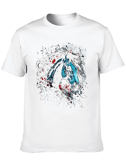 Horse Graphic T-Shirt - Unique Animal Print