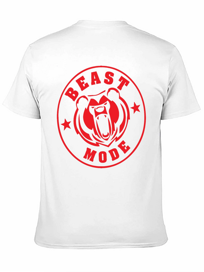 Beast Mode Bear Graphic T-Shirt