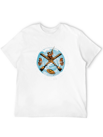 Finest Clay Shooters Born 1959 Black T-Shirt