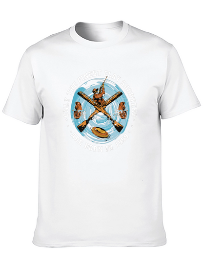 Finest Clay Shooters Born 1959 Black T-Shirt