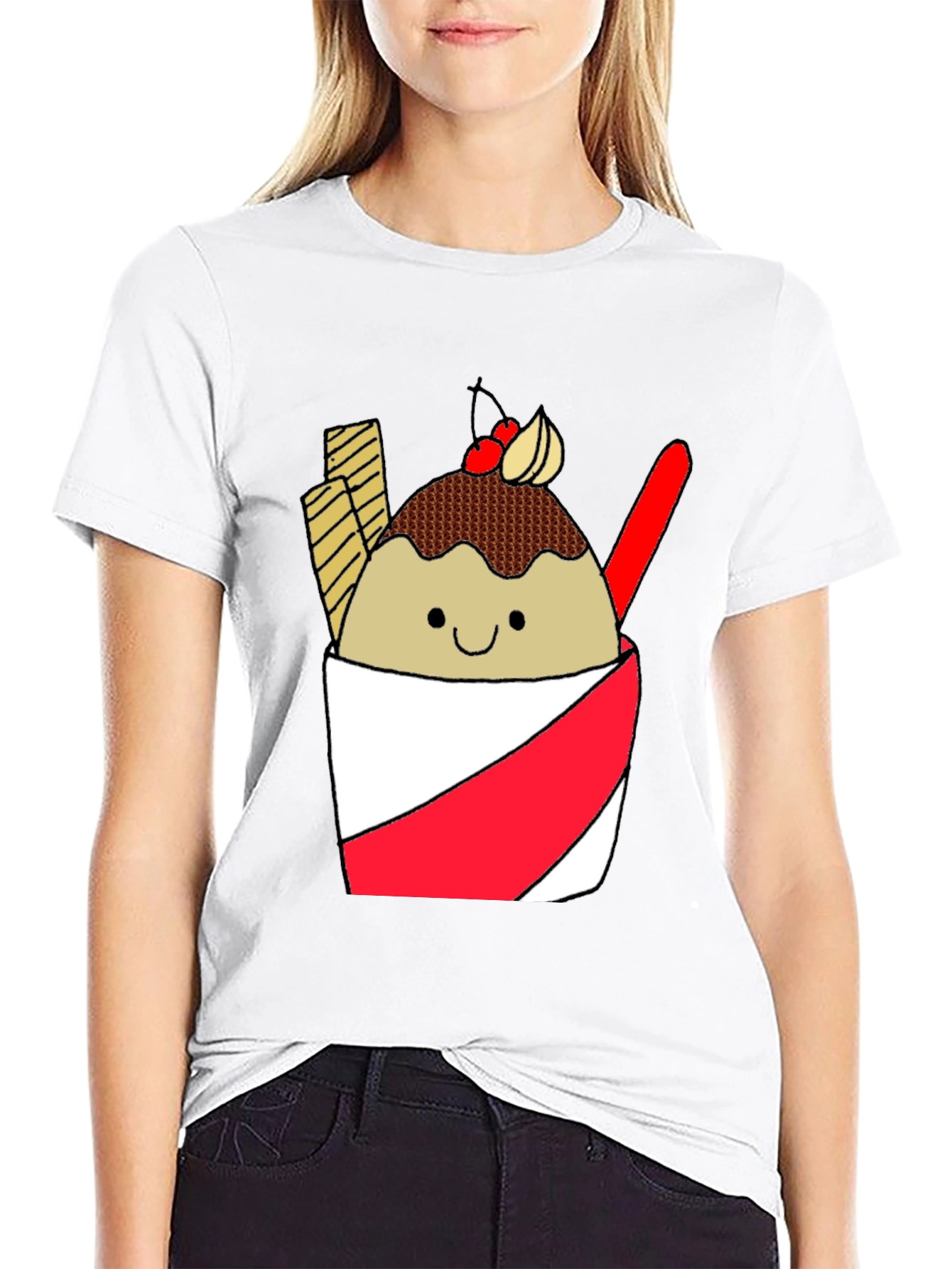 Cute Dessert Graphic T-Shirt
