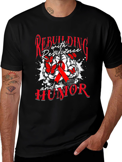 Rebuilding with Resilience and Humor T-Shirt
