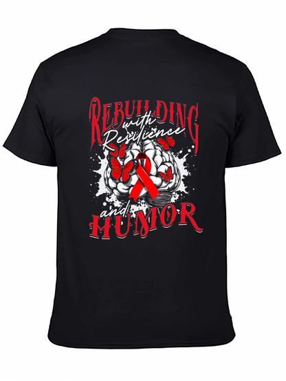 Rebuilding with Resilience and Humor T-Shirt