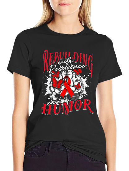 Rebuilding with Resilience and Humor T-Shirt