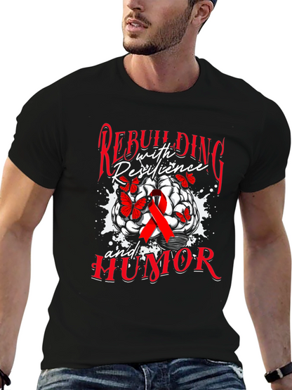 Rebuilding with Resilience and Humor T-Shirt