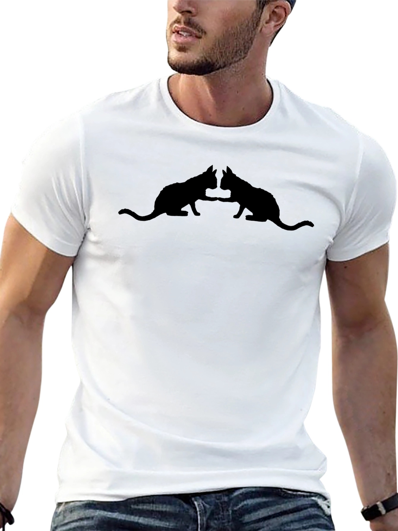 Cool Cats Black T-Shirt