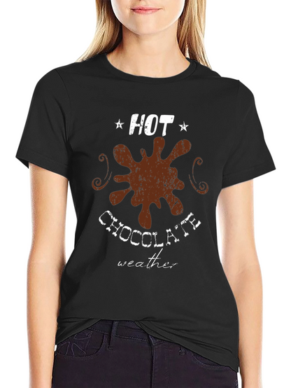 Hot Chocolate Weather T-Shirt Black