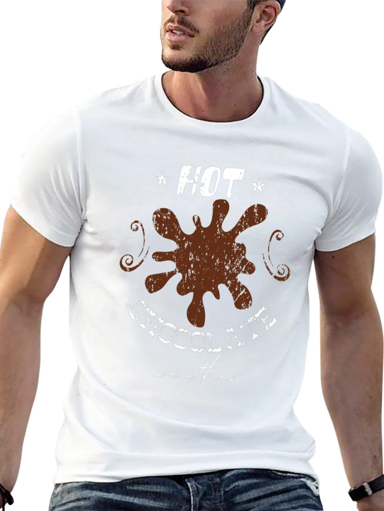 Hot Chocolate Weather T-Shirt Black