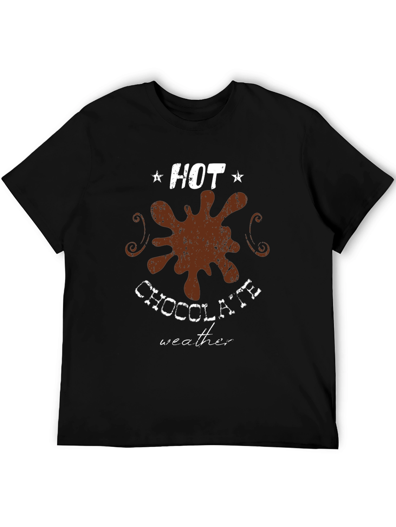 Hot Chocolate Weather T-Shirt Black