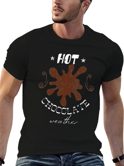 Hot Chocolate Weather T-Shirt Black