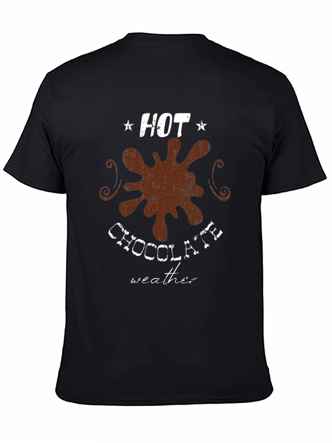 Hot Chocolate Weather T-Shirt Black