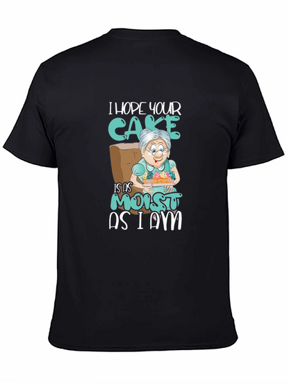 Moist Cake Grandma T-Shirt Funny Sarcastic Tee