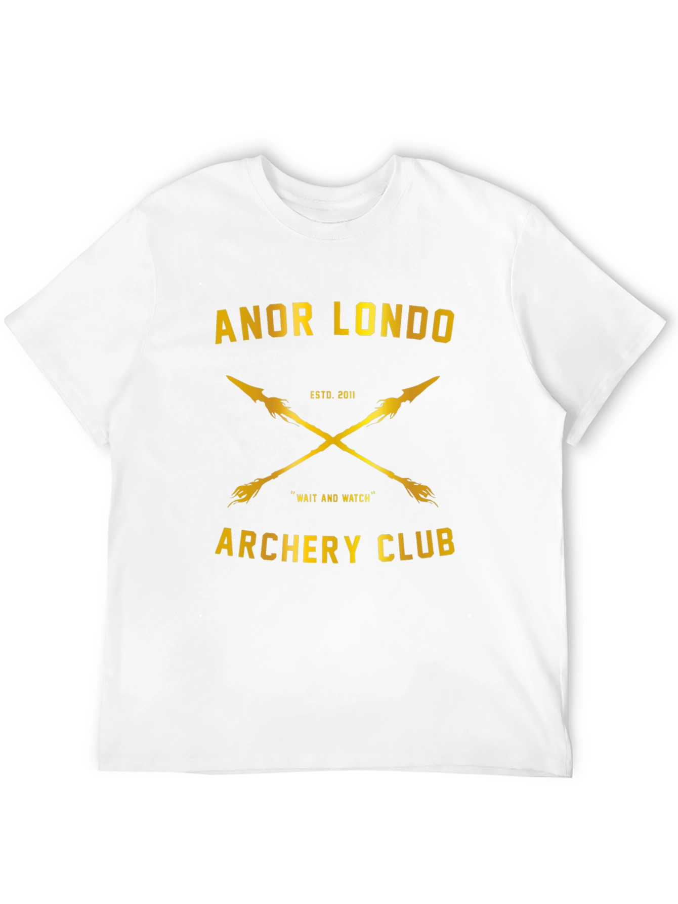 Anor Londo Archery Club T-Shirt - Black