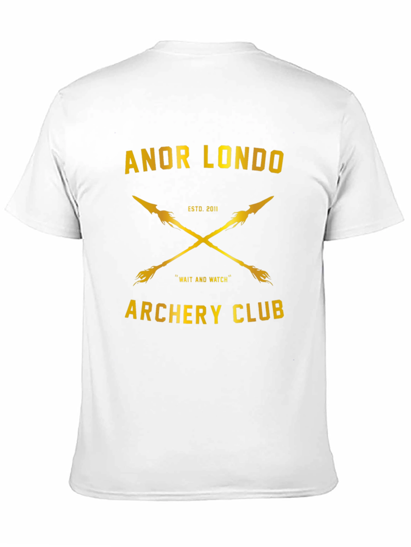 Anor Londo Archery Club T-Shirt - Black