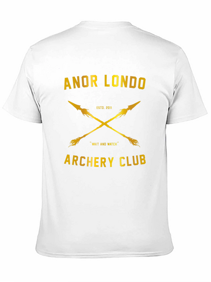 Anor Londo Archery Club T-Shirt - Black