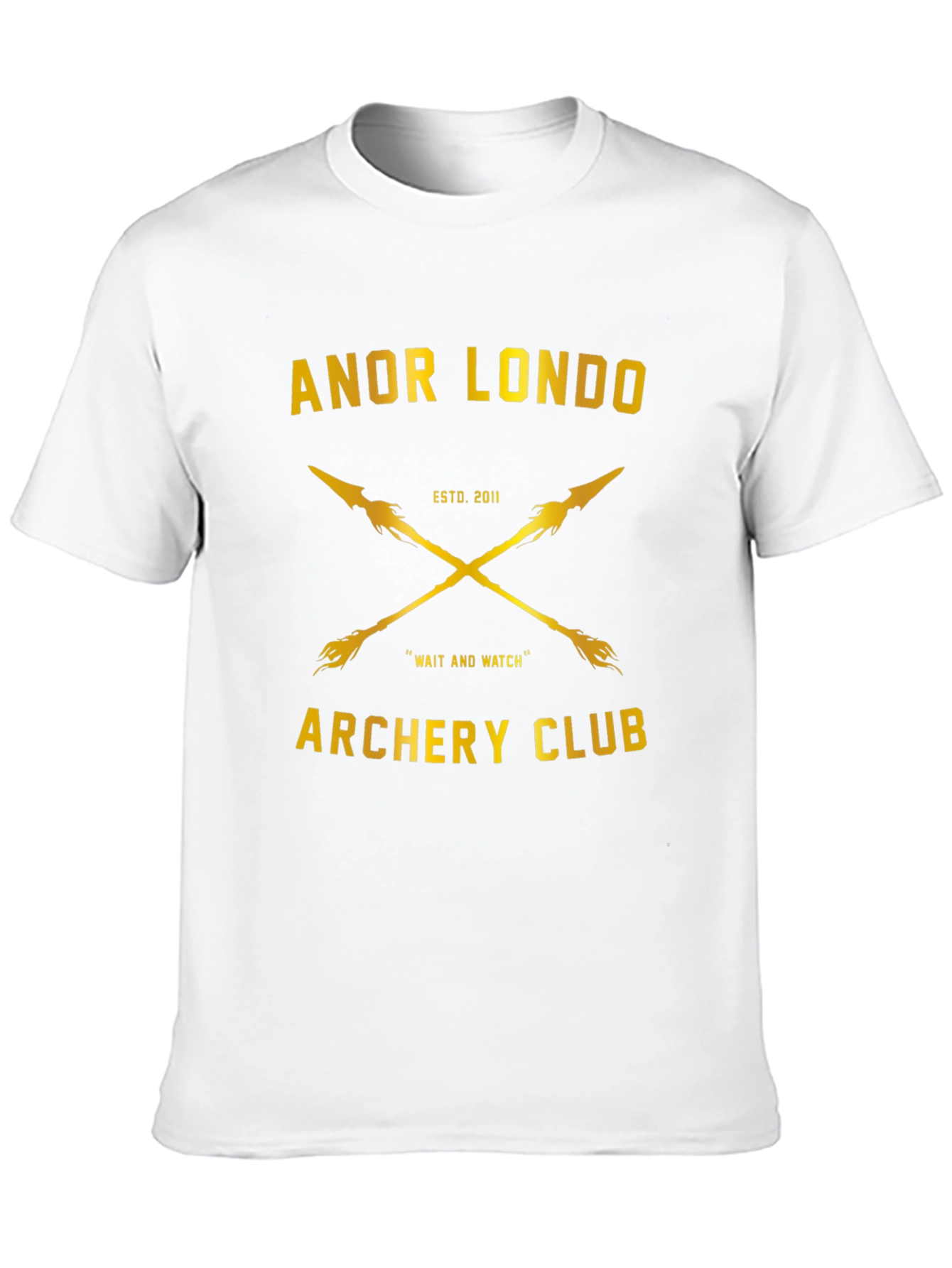 Anor Londo Archery Club T-Shirt - Black