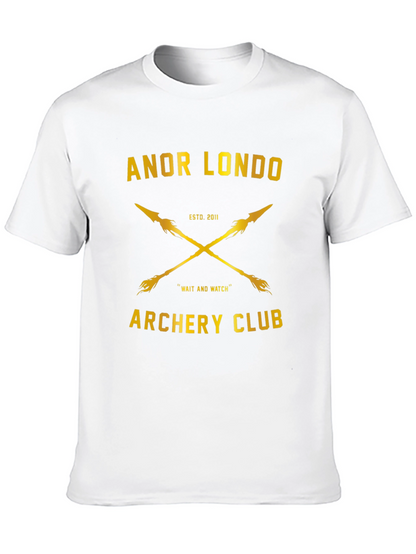 Anor Londo Archery Club T-Shirt - Black