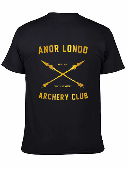 Anor Londo Archery Club T-Shirt - Black