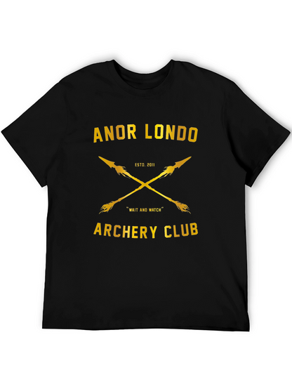Anor Londo Archery Club T-Shirt - Black