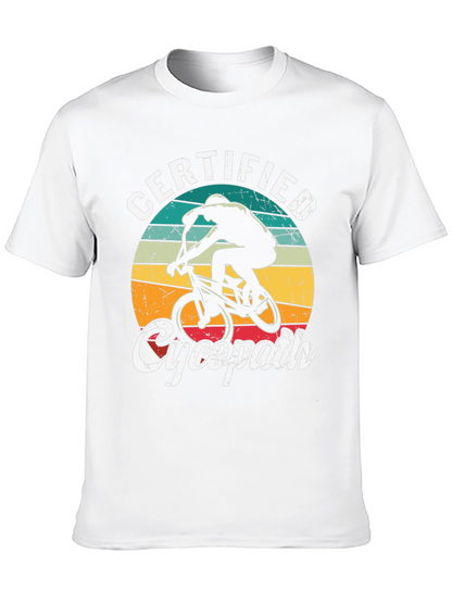 Certified Cycopath T-Shirt - Cycling Humor Tee